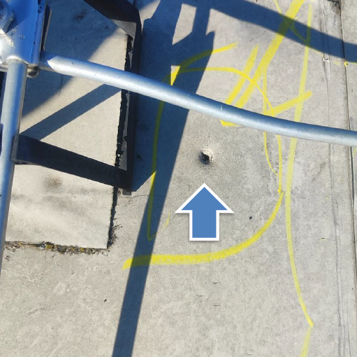 Membrane damage detection during field test